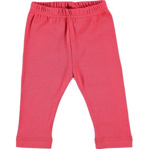 Baby legging biologisch katoen rood 62-68