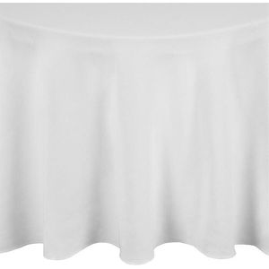 Mitre Essentials OcCASions Rond Tafelkleed Wit - Mitre Essentials GW442