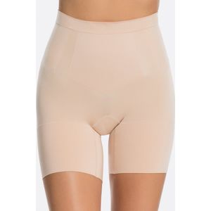 Spanx Oncore - Mid-Thigh Short - Kleur Soft Nude - Maat Large