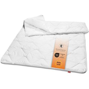 Dekbed - Wit - Katoen - 140x200 cm