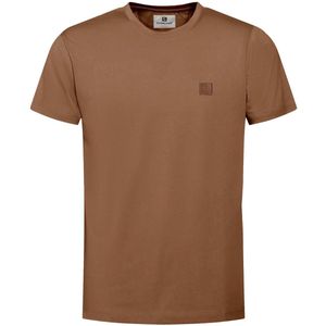 Gabbiano T-shirt Premium T Shirt Met Stretch 152713 S Clay Mannen Maat - S