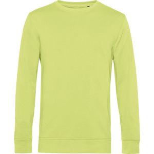Organic Inspire Crew Neck Sweater B&C Collectie Lime Green/Yellow maat 3XL