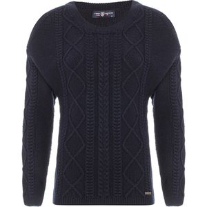 Jimmy Sanders Trui - Sweater Dames Navy - S