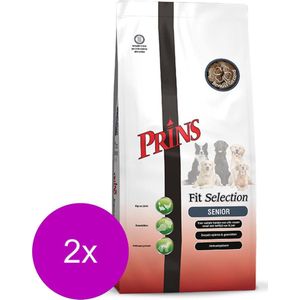 Prins Procare Fit-Selection Senior Gevogelte&Vlees - Hondenvoer - 2 x 15 kg