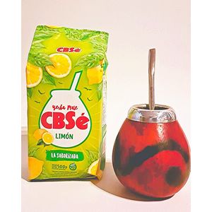 Yerba Mate Starterspakket - Yerba Mate Limon + Bombilla