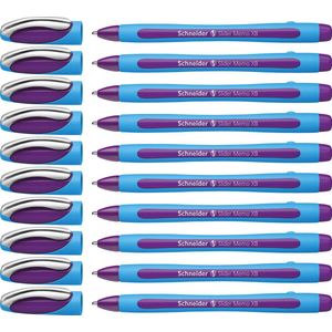 Schneider balpen - Slider Memo - XB - 1,4mm - violet - 10 stuks - S-150208-10