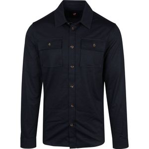 Suitable - Liv Overshirt Donkerblauw - Maat 54 - Modern-fit