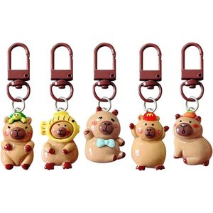 Creatieve grappige dieren sleutelhanger - leuke pop auto sleutelhangerrugzak hanger .