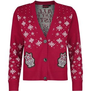 Stranger Things All I want for Christmas is a Demodog Cardigan meerkleurig XXL