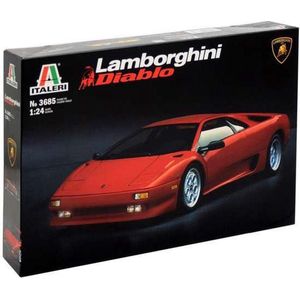 Italeri 3685 Lamborghini Diablo Auto (bouwpakket) 1:24