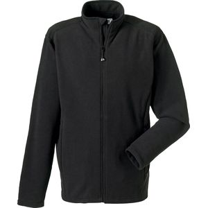 Russell Europa Heren Volledige rits Anti-Pill-Microfleece Top (Zwart)