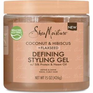 Shea Moisture Coconut & Hibiscus + Flaxseed Defining Styling Gel 426g