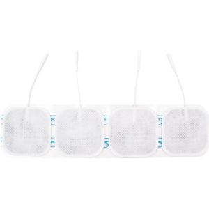 TensCare Elektroden Pads 50x50mm - 4 stuks - Zelfklevend voor Gevoelige Huid - Geschikt voor TENS/EMS Elektrotherapie - Elektrodentherapie pads
