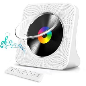 Draagbare CD-speler - Compact - Met Bluetooth en FM-radio