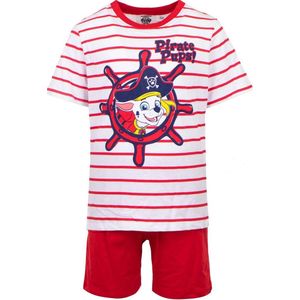 Paw Patrol Nickelodeon Short Pyjama - Shortama - Marshall - Pirate Pups rood. Maat 110 cm / 5 jaar