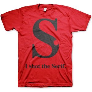 Hybris I Shot The Serif Red-S