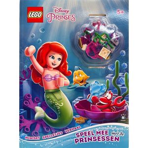 LEGO Disney Princess - Speel mee met de prinsessen - Doeboek + LEGO blokjes! - LEGO meisjes vanaf 5 jaar - 6 7 8 jaar - Ariel - Belle - Zeemeerminnen - Assepoester