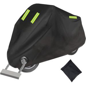VELTRR® Motorhoes Waterdicht Buiten - Scooterhoes - Universeel - Zwart