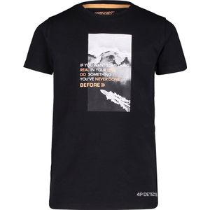 4PRESIDENT T-shirt jongens - Black - Maat 164