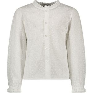 B.Nosy Meisjes blouse embroidery - Fee - Ecru