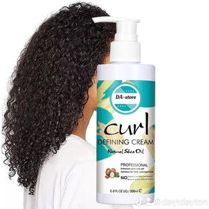 Curl defining cream, krullend haar definiëren crème 200ml natural shea oil, Curl difining cream