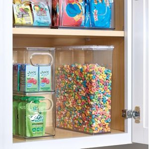 Opbergdoos voor muesli, van gerecycled kunststof