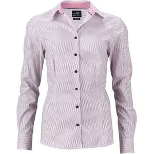 James and Nicholson Dames/dames Vleugelshirt (Wit/rood)