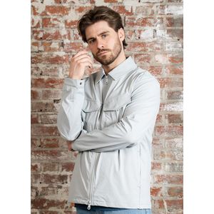 Lyle & Scott Nylon Pocket Overshirt - Grijs