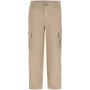 Like Flo - Frankys Flo boys twill cargo pants kahki - Kahki - Maat 104