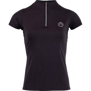 Montar Trainingsshirt Montar Everly Crystal Zwart