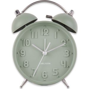 Alarm clock Iconic matt grayed jade