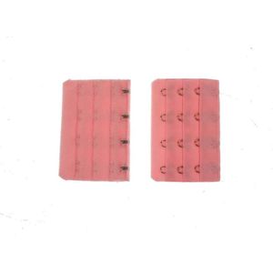 CHPN -BH verlengen - BH verlengstukje - BH band verlengen - Roze - 4haaks - Elastisch - Universeel - BH - BH accessoire - Te strakke BH - 2stuks