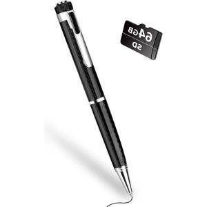 Allecto Premium - 64 GB Dictation Device met 768 Uur Opnamecapaciteit - Spraakrecorder voor Lezingen, Vergaderingen en Interviews