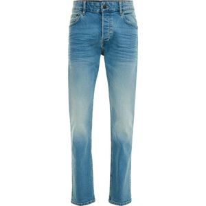 WE Fashion Heren slim fit jeans met comfortstretch