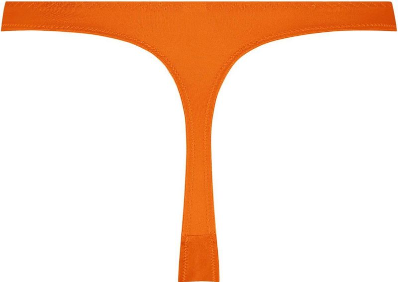 6-pack J&C Naadloze dames string 1701 Oranje - maat S