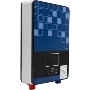 Doorstroomverwarmer - Doorstroomboiler – Doorstroom Boiler voor Douche - 4500 W - Blauw