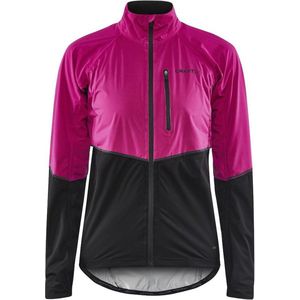 Craft Regenjack Dames Roze Zwart - ADV ENDUR HYDRO JKT W ROXO BLACK-XL