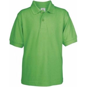 Poloshirt groen voor kinderen Casual Modern 152/164