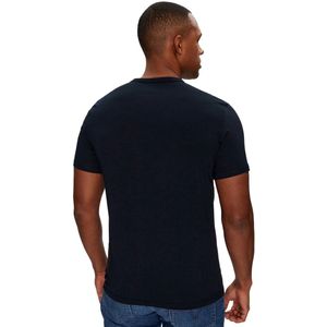 Emporio Armani - Shirt - Marine - 2 Pack - V-hals - Kwartmouw