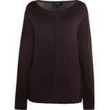 usha BLACK LABEL Trui 'Nowles'  donkerbruin