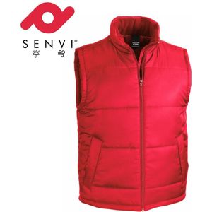 Senvi Classic Bodywarmer- Maat M - Kleur Rood