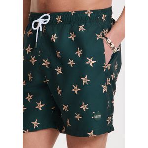 Men - MIKE - Zwembroek - Groen - Gerecycled Polyester