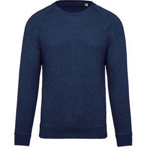 Sweatshirt Kind 12/14 Y (12/14 ans) Kariban Ronde hals Lange mouw French Navy Heather 80% Katoen, 20% Polyester