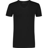 Basics shirt v-neck zwart 2 pack voor Heren | Maat XL