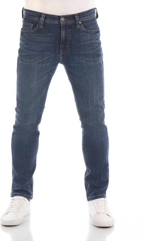 Mustang - Vegas - Slim Fit Jeans - Blauw - Denim