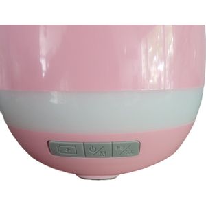 Slimme Muzikale Bloempot - Bluetooth-luidspreker en Pianomodus - 3-in-1 Plantpot - Touch Control met Kleurrijke LED-verlichting - Roze