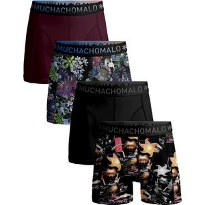 Muchachomalo Heren Boxershorts - 4 Pack - Maat S - Mannen Onderbroeken