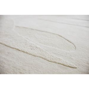 Vloerkleed Brink & Campman Scape Woolwhite 95001 - maat 250 x 350 cm