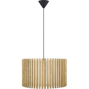 Umage Komorebi Large Hanglamp Natural Oak - Eikenhout - Textiel - E27 fitting - Ø 45 cm