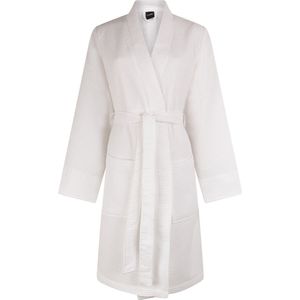 Linolux Wafel Badjas Nature Short White XL
